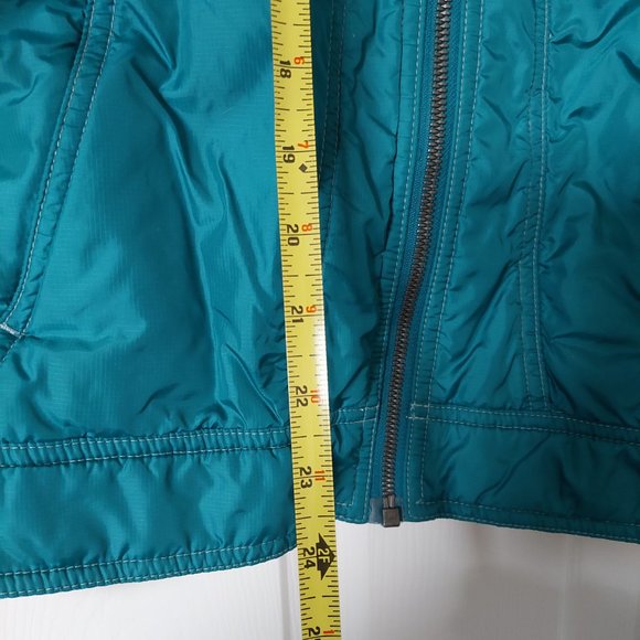 KUHL Born In The Mountains Women's Sz Small Aqua Long Jacket Pertrex/Permaloft - Picture 11 of 16